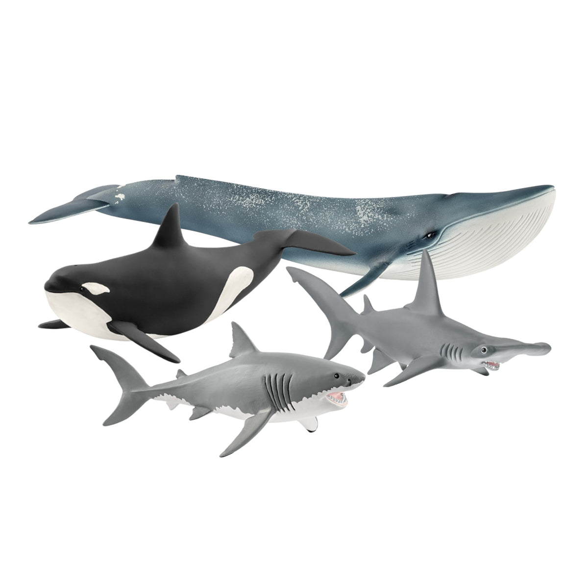 Schleich Wild Life blue whale figurine for imaginative ocean exploration.