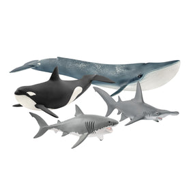 Schleich Wild Life blue whale figurine for imaginative ocean exploration.