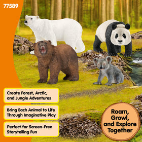 Schleich Wild Life brown bear figure sparks nature-inspired learning