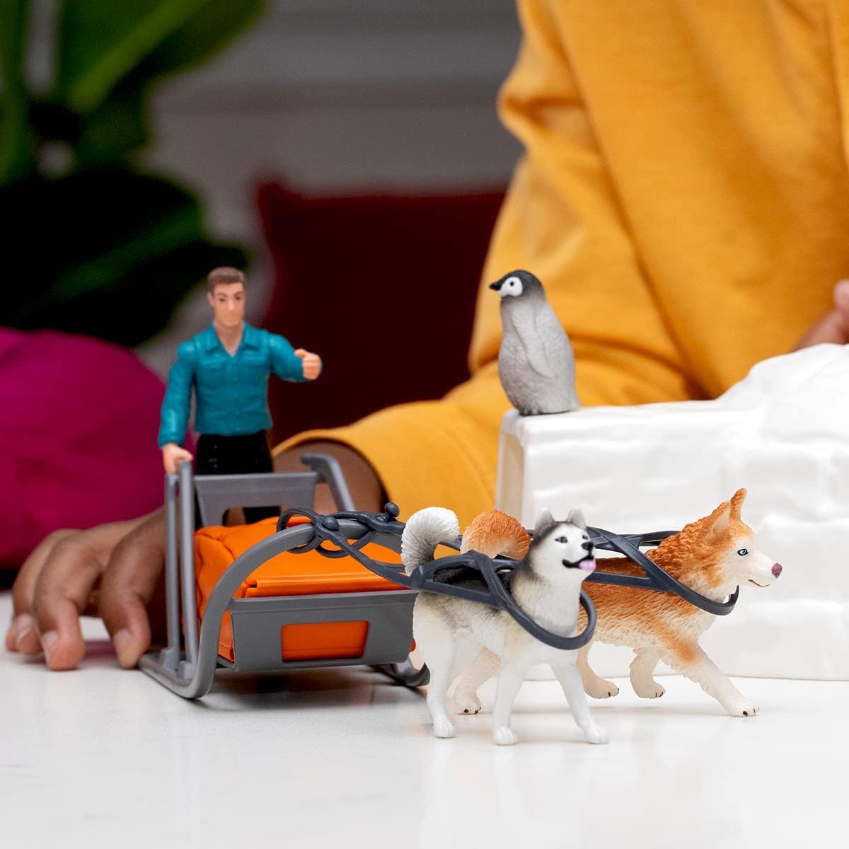 Schleich Wild Life ice slide feature inspires movement-rich Arctic adventures