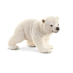 Schleich Wild Life polar bear figurine brings winter exploration to life.