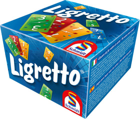 Schmidt Ligretto Blue card pile in action for fast rounds and quick reactions