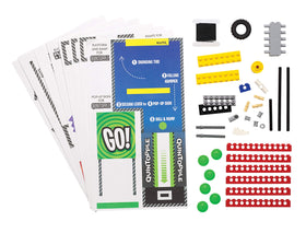 Scholastic LEGO Chain Reactions ten machines kit enables creative motion experiments at home