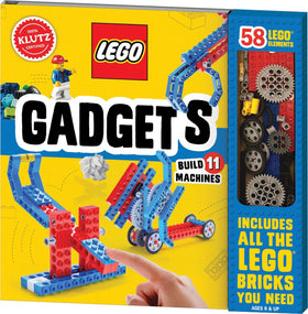 Scholastic LEGO Gadgets gravity-powered car demonstrates kinetic motion for STEM play