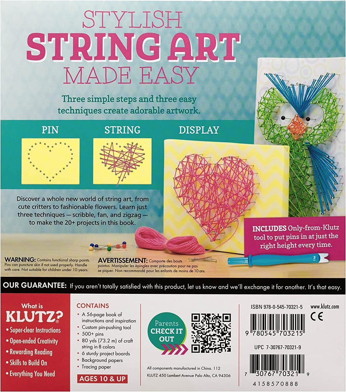 Scholastic String Art critters reveal playful designs that spark storytelling