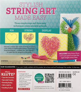 Scholastic String Art critters reveal playful designs that spark storytelling
