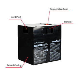 Schumacher TB3 built-in carry handle for easy transport.