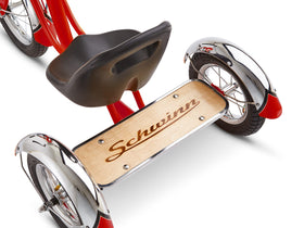 Schwinn Roadster bell and tassels add playful detail on every ride.