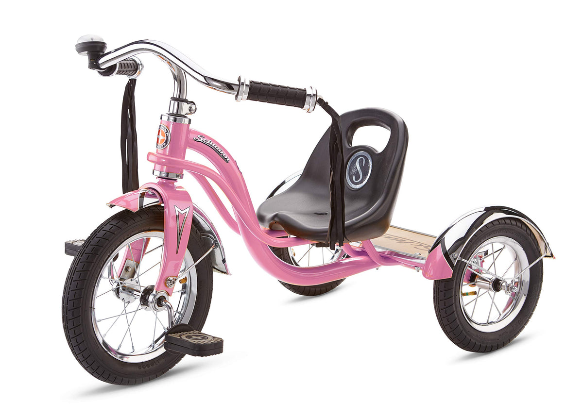 Schwinn Roadster low center gravity improves balance on first rides.