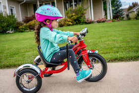 Schwinn Roadster low center of gravity aids balance and confidence.