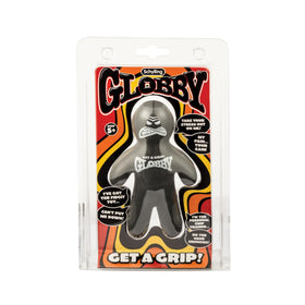 Schylling Globby being squeezed to ease desk tension.