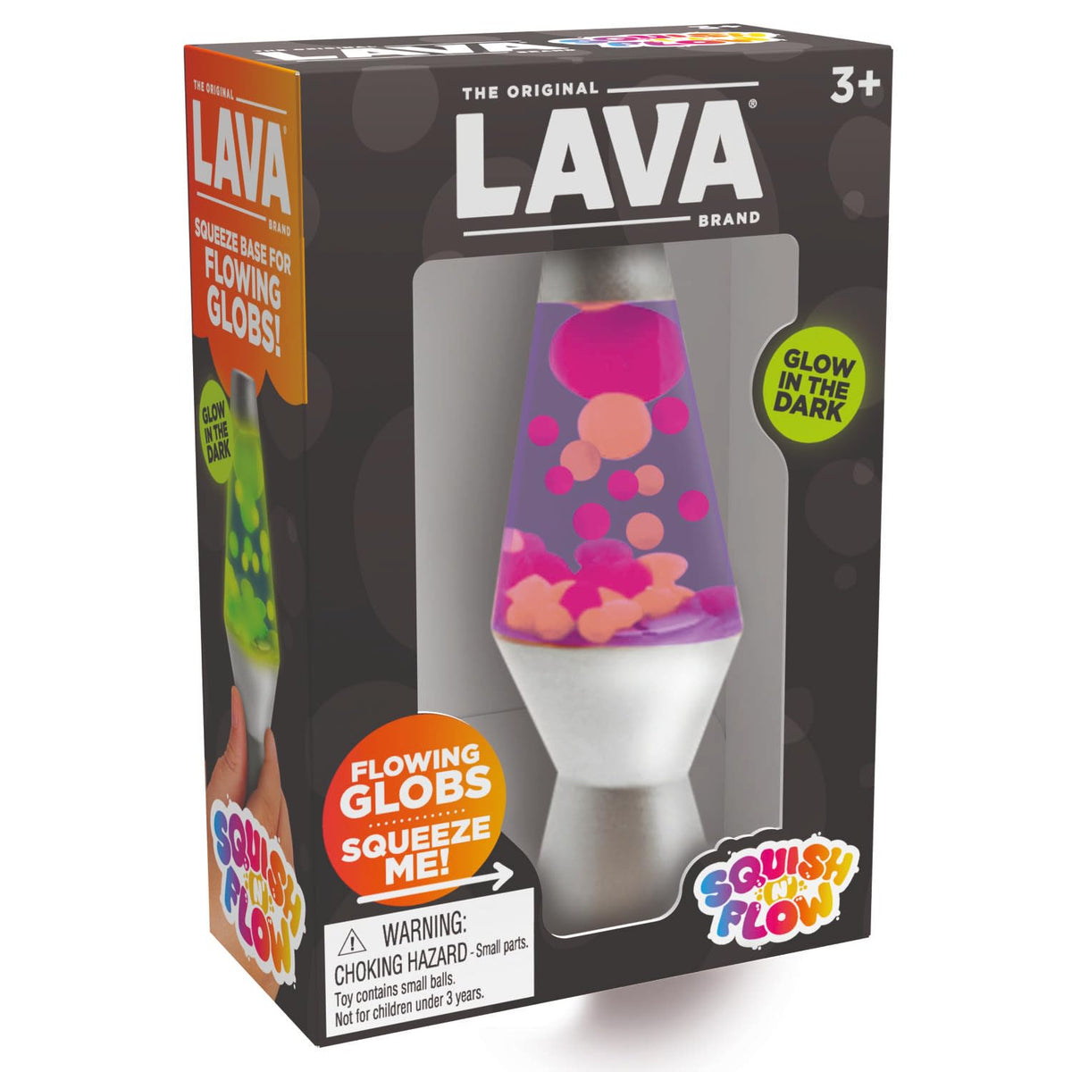 Schylling Lava Squish & Flow bottle for tactile play and colorful focus.