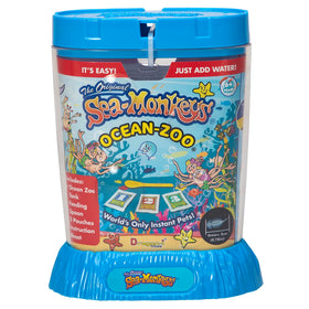 Schylling Sea-Monkey Ocean Zoo growth food supports thriving little explorers