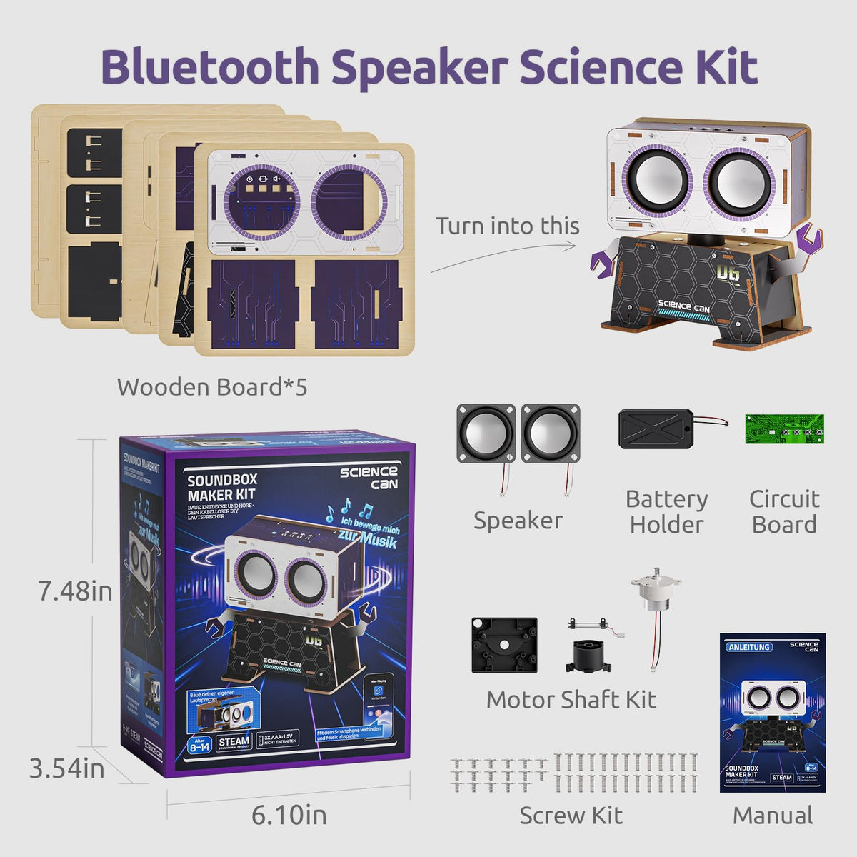 Science Can birthday gift idea for ages 8-13 blending STEM and fun
