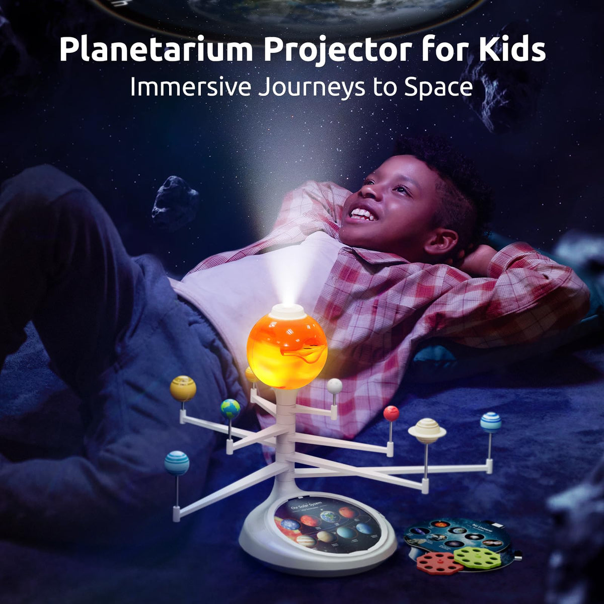 Science Can interactive quiz mode highlighting engaging space learning for kids