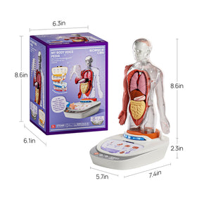 Science Can quiz mode engages learners with interactive questions and self-check activities.