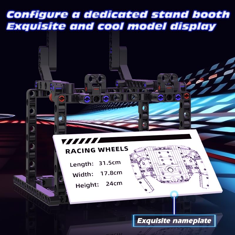 Sciencow F1 Racing Wheels assembly instructions guide easy step-by-step building