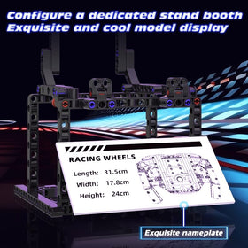 Sciencow F1 Racing Wheels assembly instructions guide easy step-by-step building