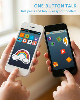 SciFiKids toy phone one-button call for simple use.