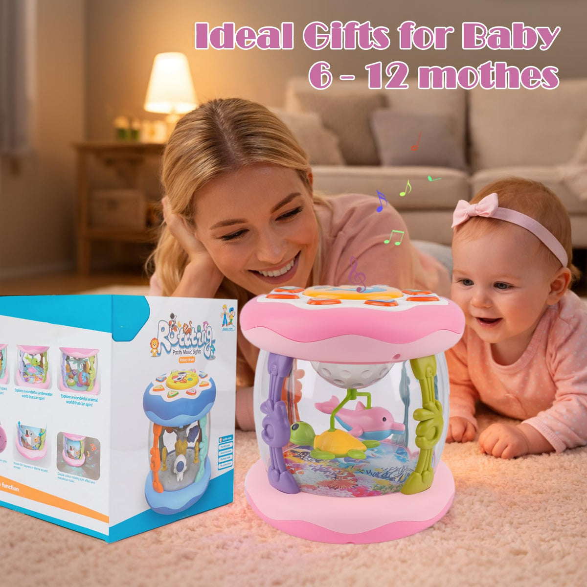 Sciganaa Baby Toys Gift-Ready Set is ideal for 0-12 month celebrations
