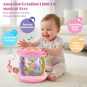 Sciganaa Baby Toys Stable Wheels support gentle movement for early crawlers