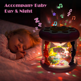 Sciganaa Ocean Aquarium Soft Lights create a soothing, engaging play atmosphere