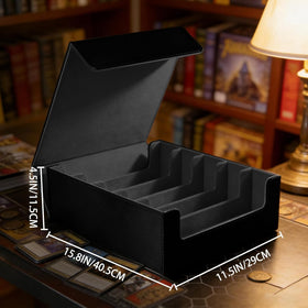 Scimi heavy-duty nylon exterior supports easy transport for vendors and collectors.