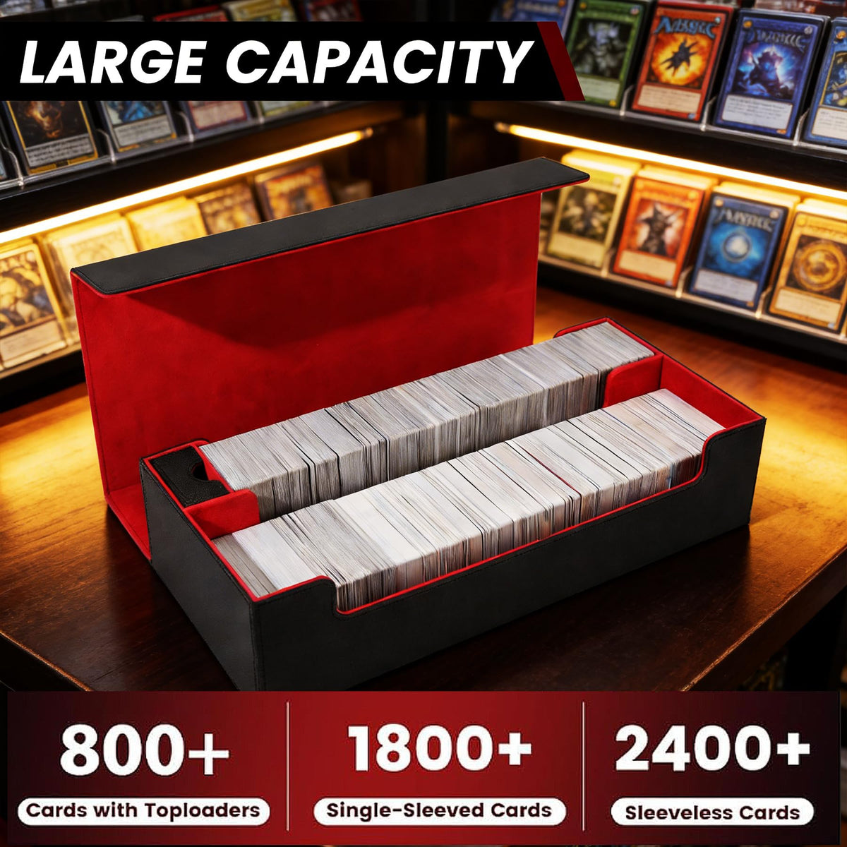 Scimi magnetic closure with eight magnets keeps the lid secure during travel.