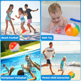 SCIONE durable vinyl beach balls built for long-lasting summer fun.