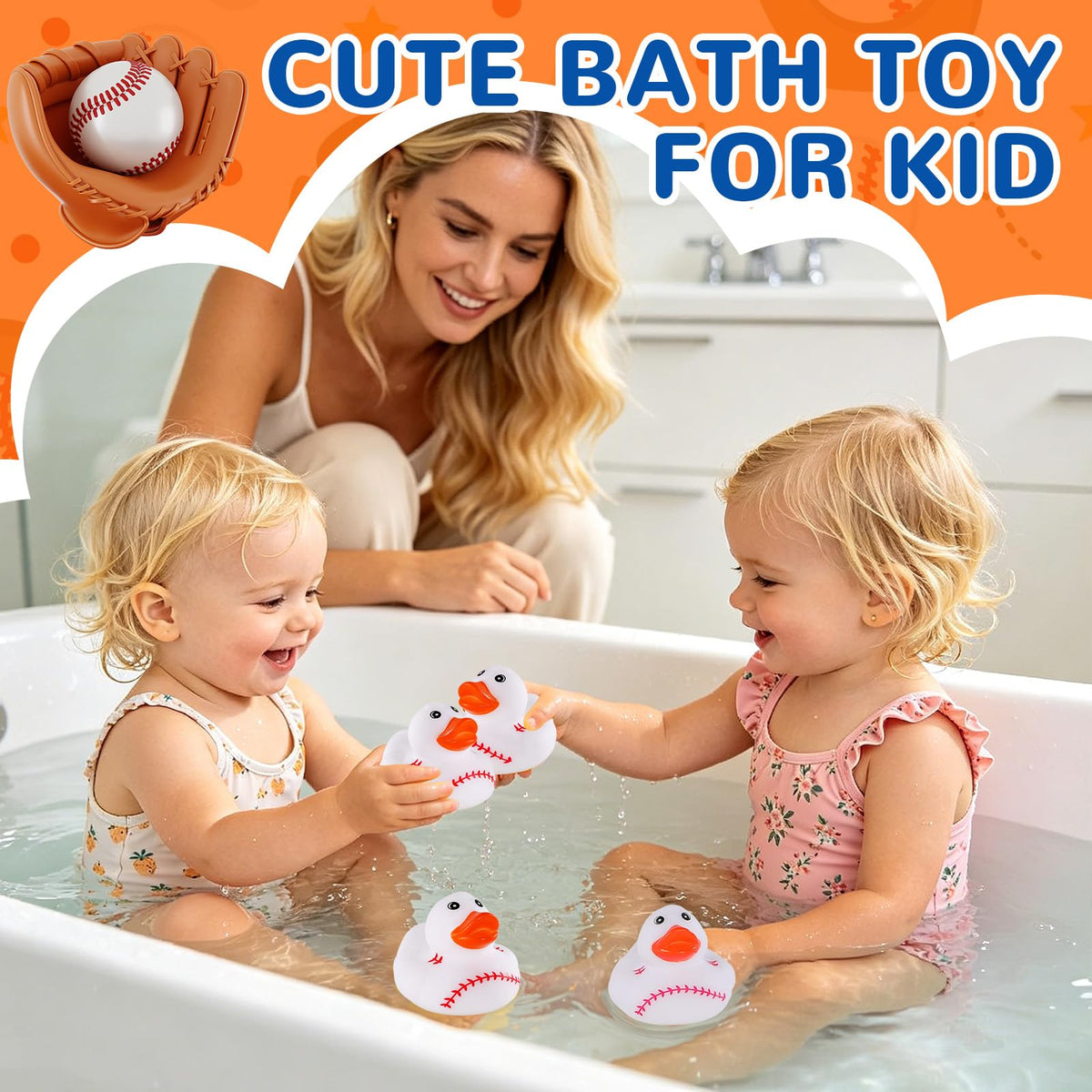 SCIONE durable water toy duck withstands hours of play