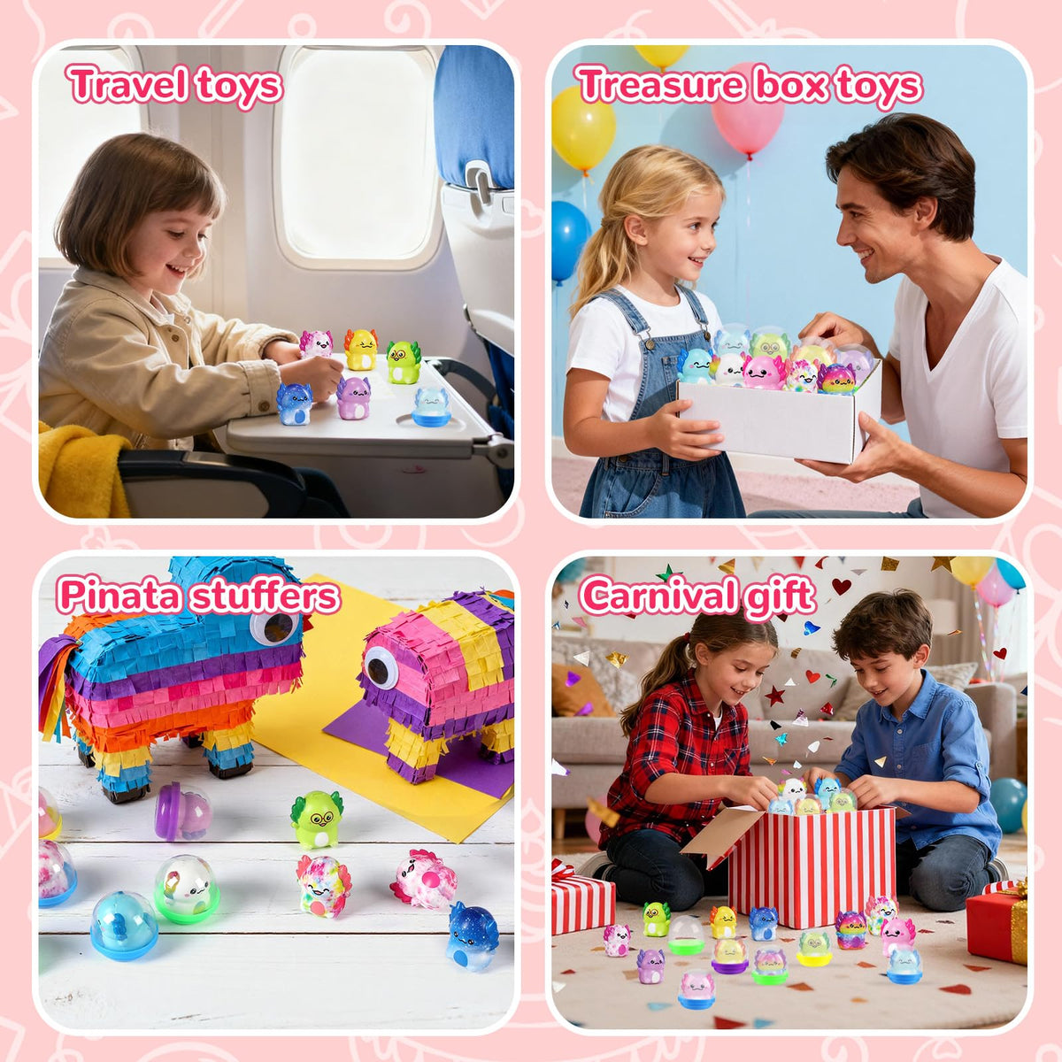 SCIONE axolotl gifts for Easter baskets and stocking stuffers with charm.