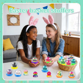 SCIONE easter basket stuffer octopus squishies—colorful surprises for holidays