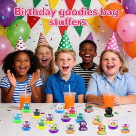 SCIONE octopus party favors capsules—compact prizes for gumball and claw machines