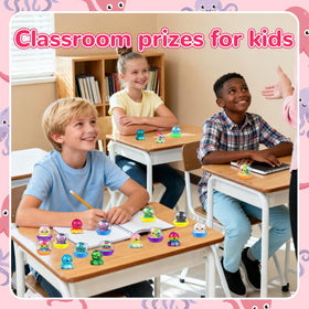 SCIONE silent classroom rewards octopus squishies—soft fidgets that motivate without disruption