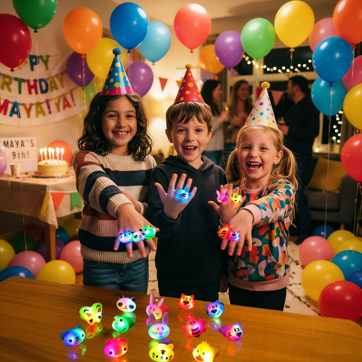 SCIONE rubber rings offer soft comfort and durability for kids