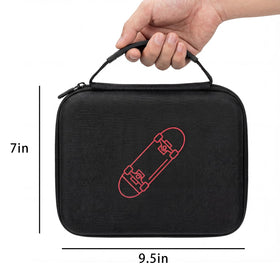 SCLWSS large-capacity case holds multiple fingerboards for easy display and transport.