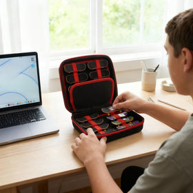 SCLWSS portable case with handle for convenient skating trips.
