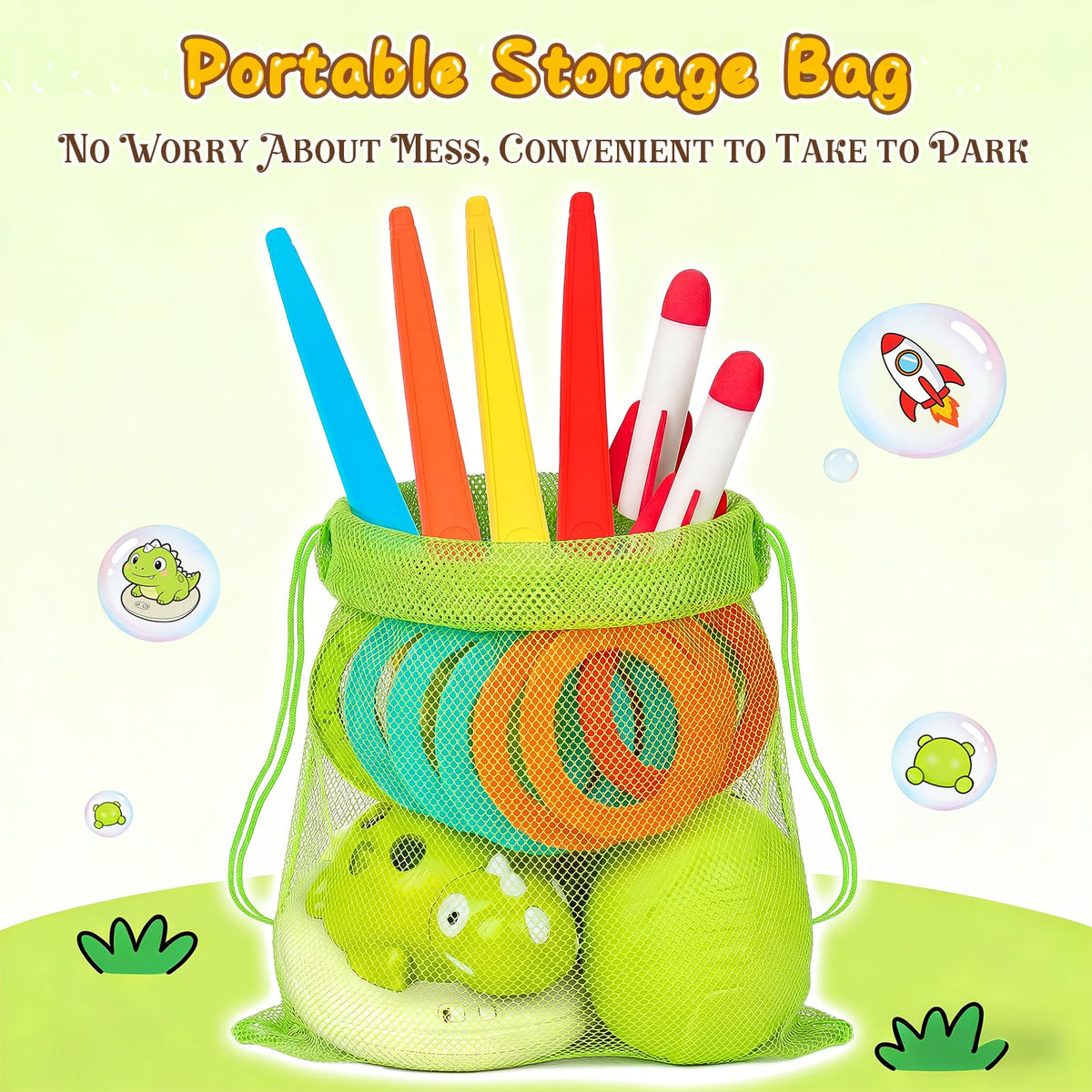SCMAO easy-assemble design lets kids set up play zones quickly.
