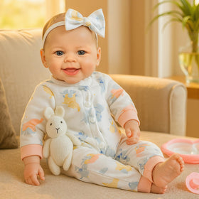 SCOM care kit diaper supports pretend diaper changes and care.