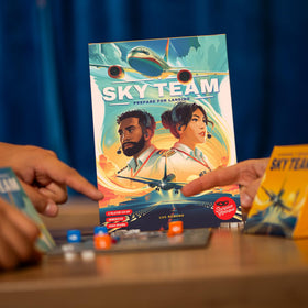 Scorpion Masqué Sky Team coffee break moment captures focused immersion during play.