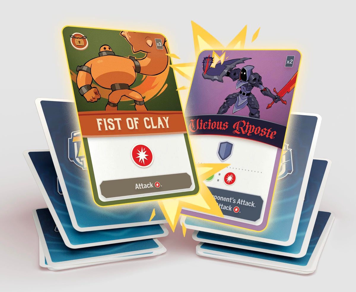 Scorpion Masqué Tag Team | Arcade Fighting Card Game for 2 Players, 12 ...