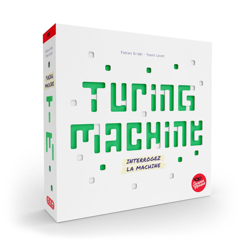 Scorpion Masqué Turing Machine with punch cards boosts deductive reasoning and group play.