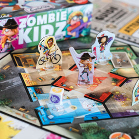 Scorpion Masqué Zombie Kidz Evolution players collaborating to beat zombies.