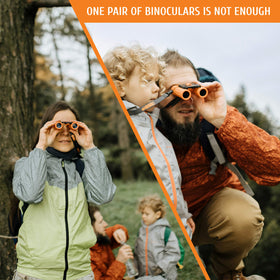 Scotar BeBison kids binoculars gift-ready packaging for young explorers.