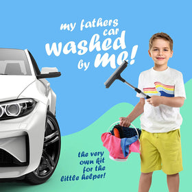 SCRUBIT cleaning cloths absorb soap and grime for a quick wipe-down.