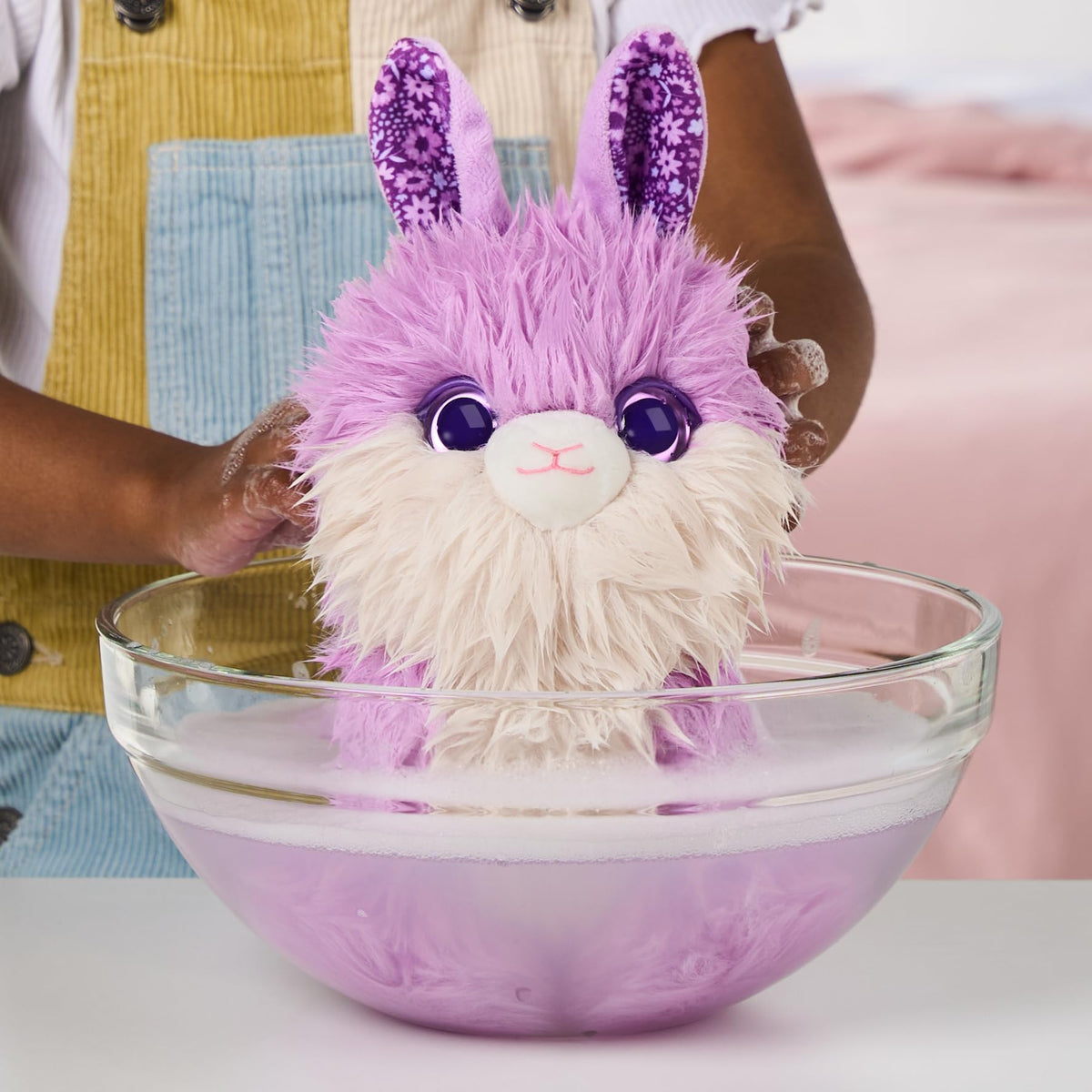 SCRUFFALUVS deluxe transport box keeps the bunny comfy during travel