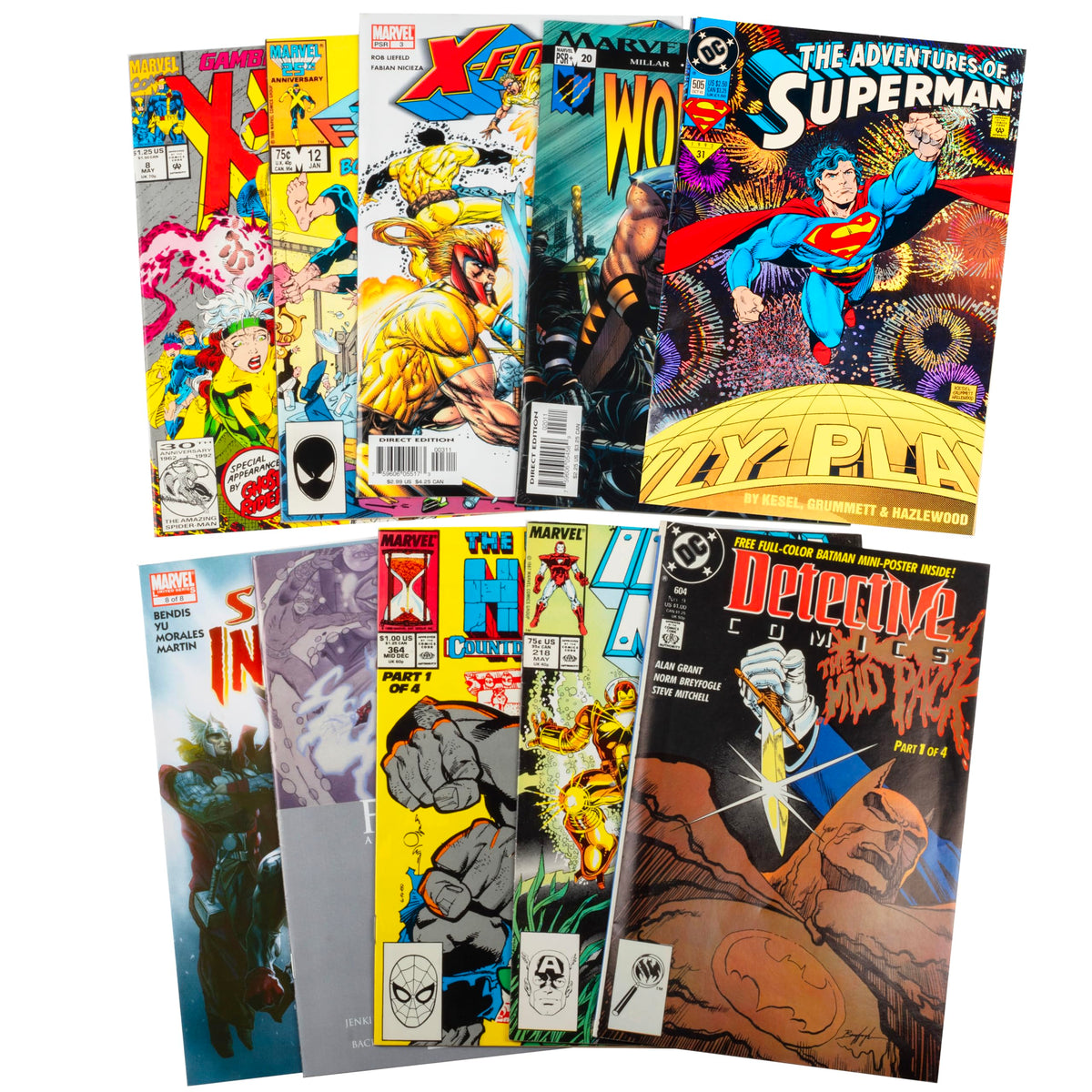 SCS Direct 10 key-issues collection cover, inviting new collectors on a curated journey