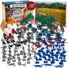 SCS Direct Civil War army men full set box for imaginative battlefield play