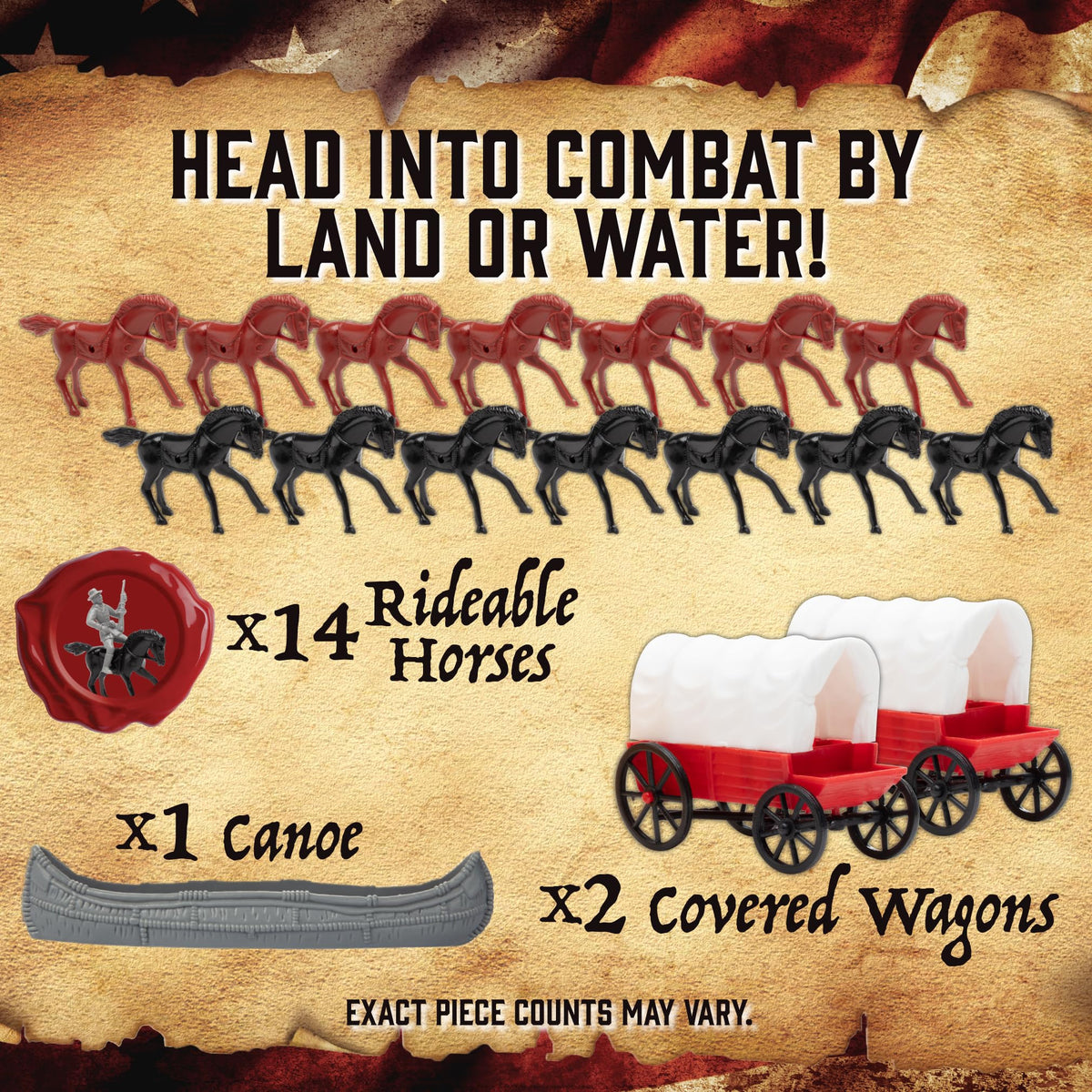 SCS Direct rideable horses enhance dynamic army maneuver play