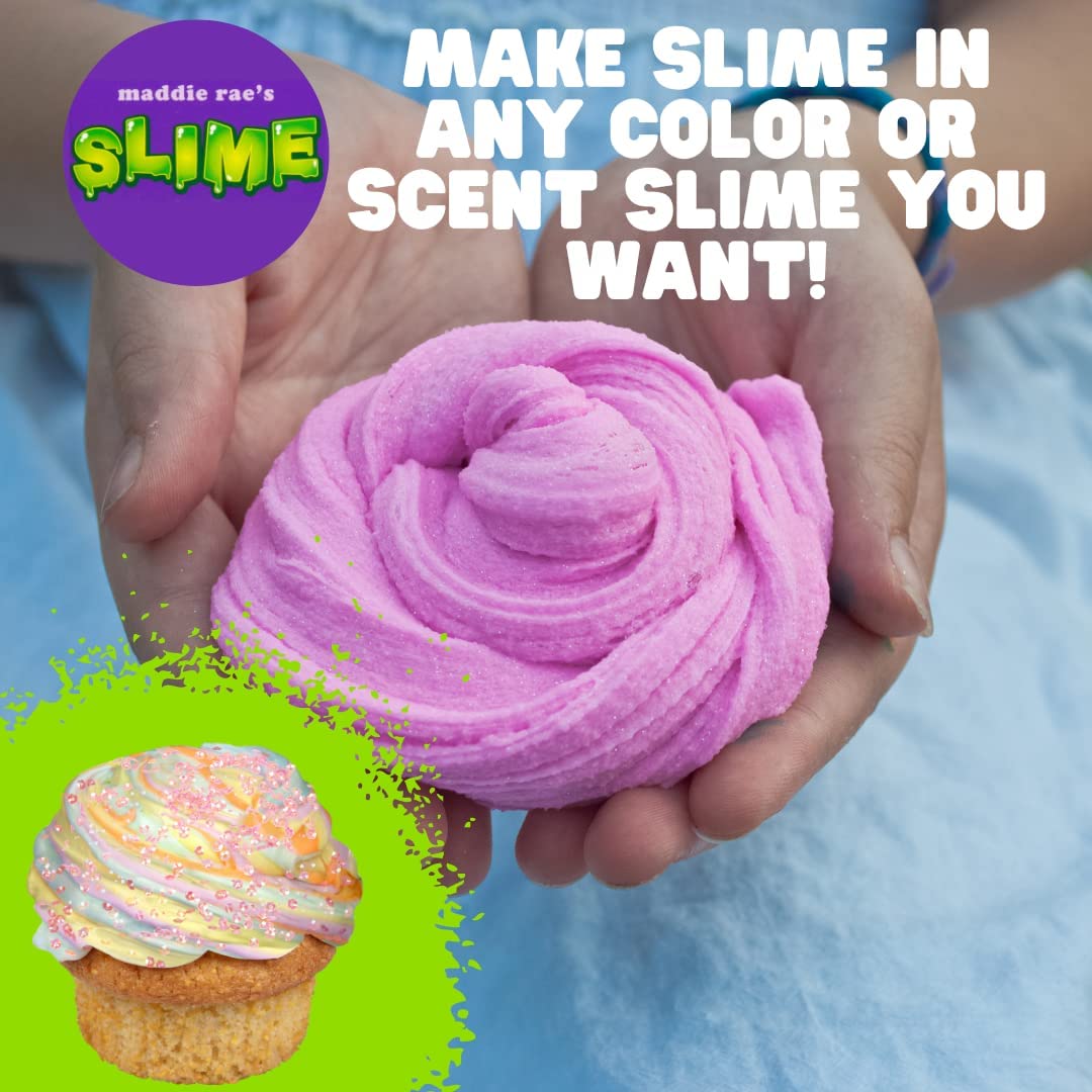 SCS Direct Maddie Rae creamy butter slime texture demonstrated with the foam clay